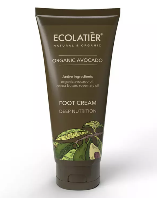 Crème pieds bio - Senteur Avocat - Ecolatier